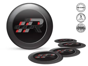 Radaufkleber Racing Edition Überlegene Dome Labels
